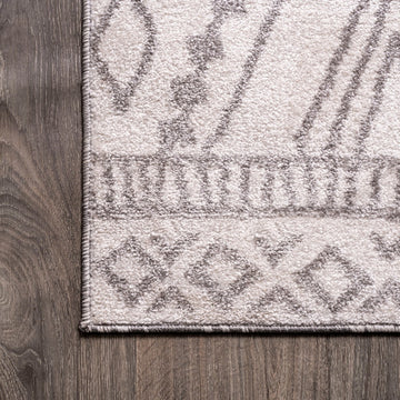 Rih Moroccan Style Diamond Area Rug